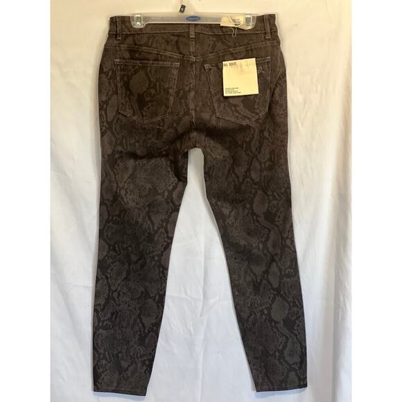 NWT DL1961 Jeans / Black-Snakeskin Pattern / Size 31 - Picture 3 of 11